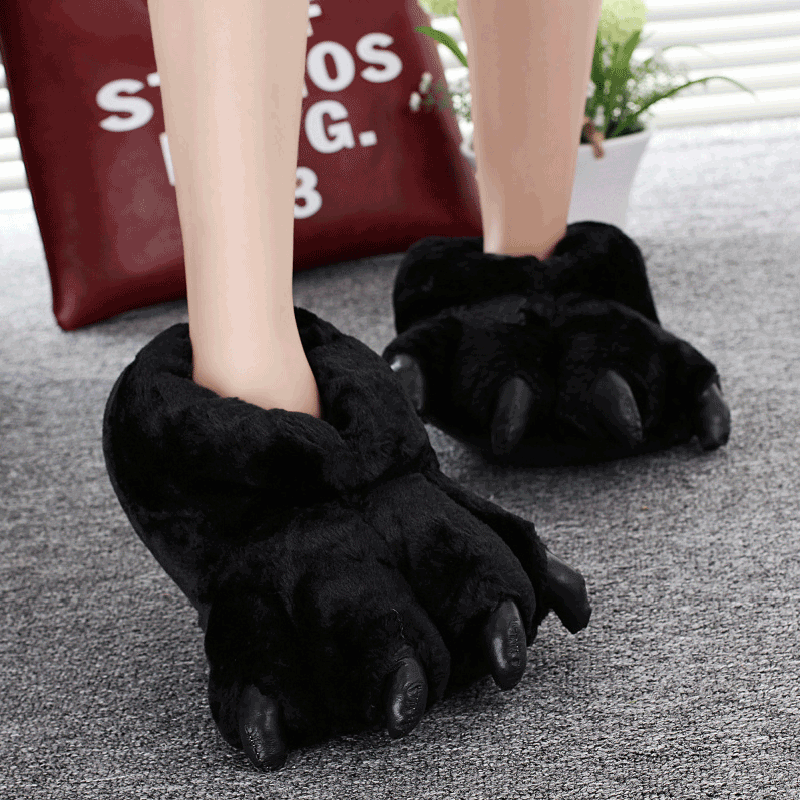 Women'S Shoes To Men'S Size - Size 35-43 Đen Động Vật Paw