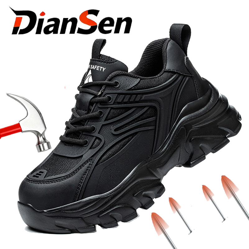 Women'S Shoes For Tennis - Womena Safety Shoes Steel Toe Shoes