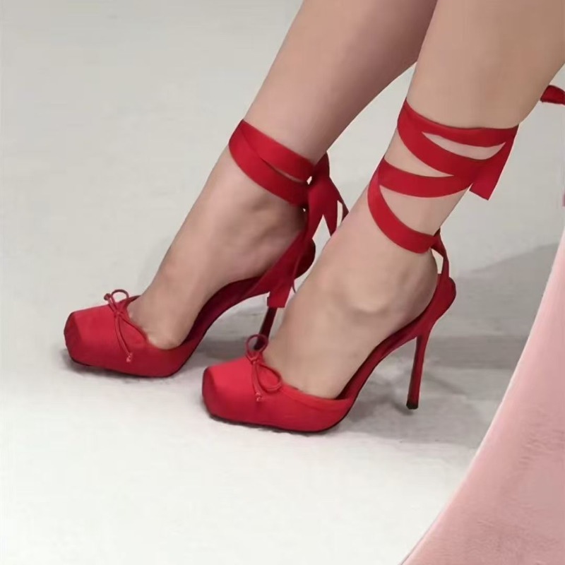Red High-heeled Shoes, Women's - đánh giá và giá Women'S Shoes Everyday