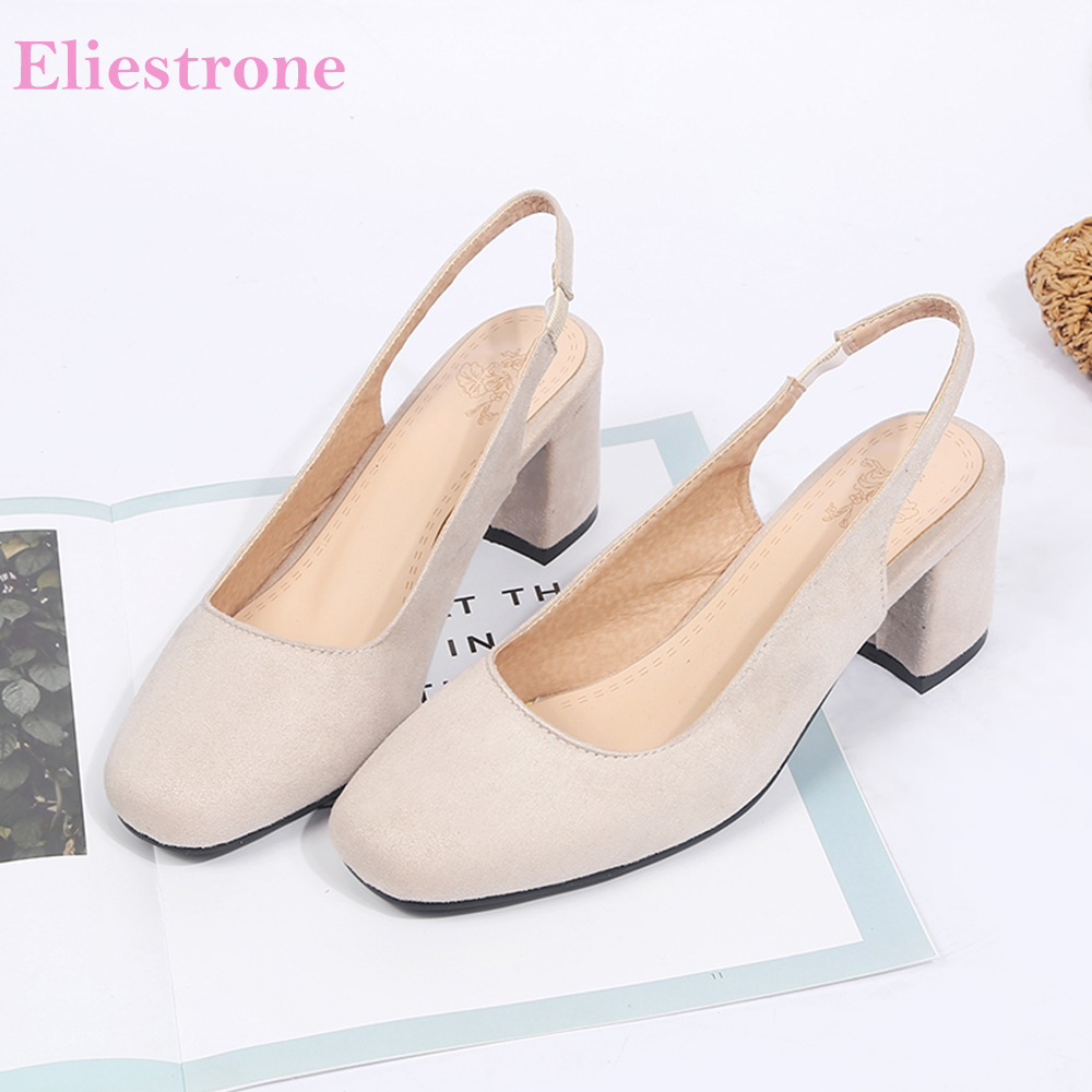 Summer Fashion Chunky Heel Sli - đánh giá và giá Women'S Shoes In Size 12