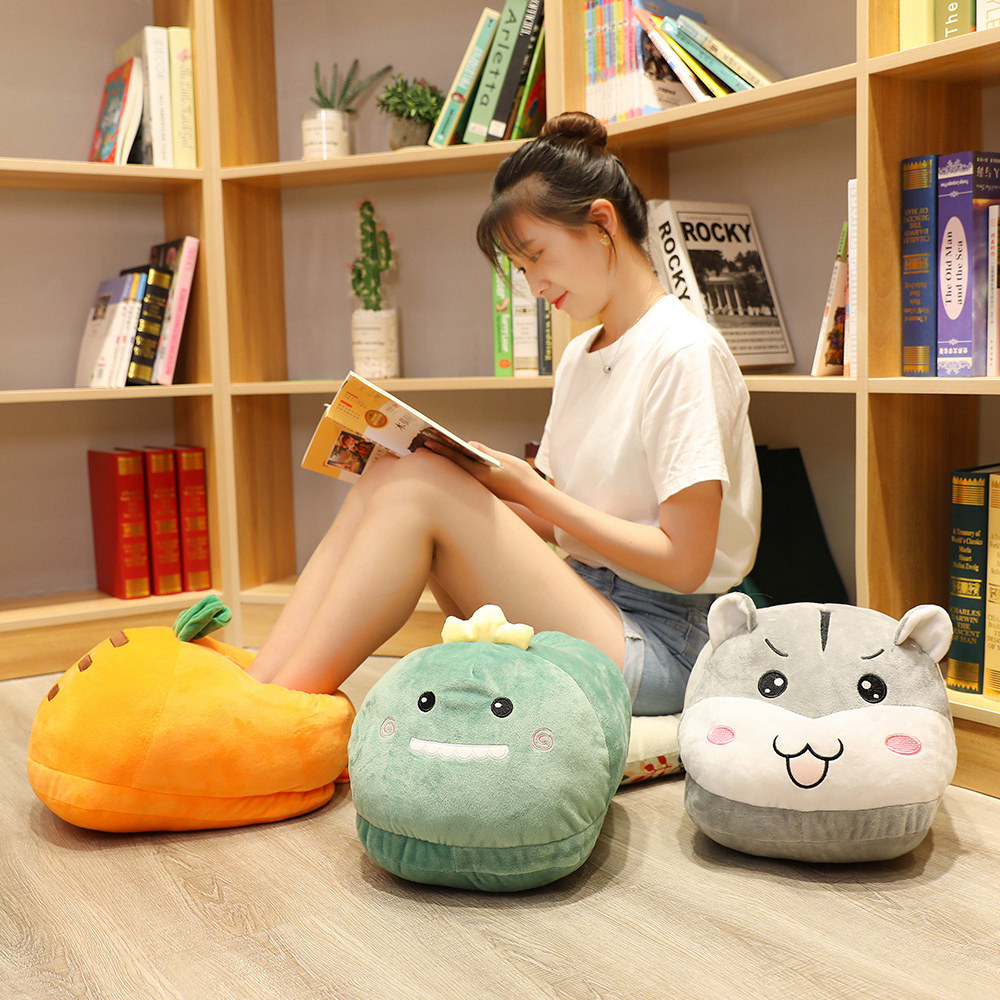 Mùa Đông Hoạt Hình Nhà Lớn Ấm  - đánh giá và giá Women Shoes For Big Feet