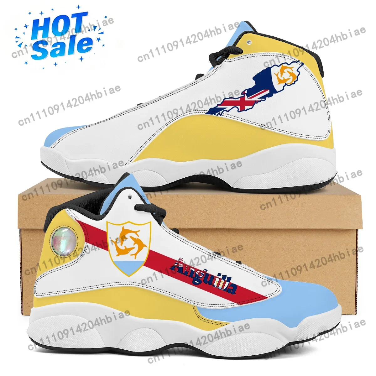 ANGUILLA Flag Print Custom Coo - đánh giá và giá Women'S Shoes For Tennis