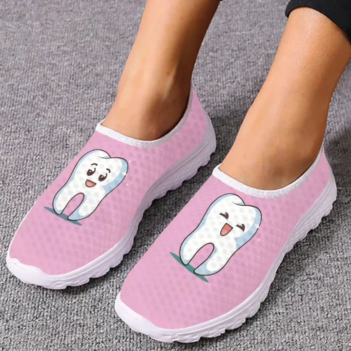 Lovely Cartoon Tooth Pattern M - đánh giá và giá Women'S Shoes For Tennis