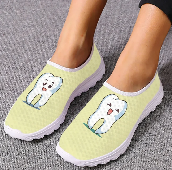 Lovely Cartoon Tooth Pattern M - đánh giá và giá Women'S Shoes For Tennis