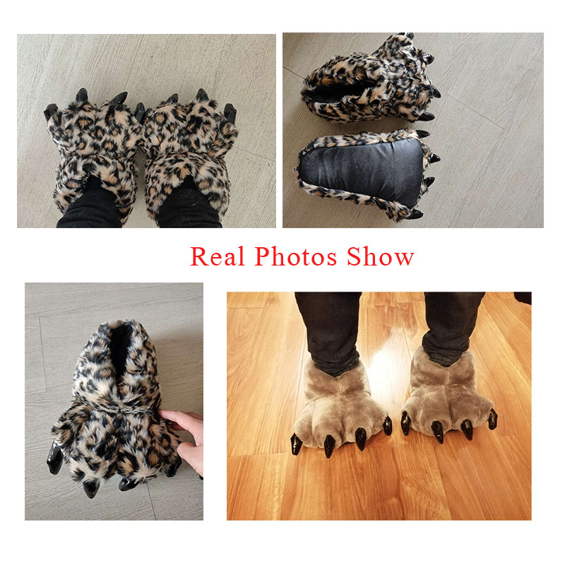 Size 35-43 Đen Động Vật Paw Ch - đánh giá và giá Women'S Shoes To Men'S Size