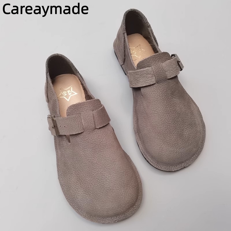 Careaymade-Genuine leather pur - đánh giá và giá Women Shoes For Big Feet