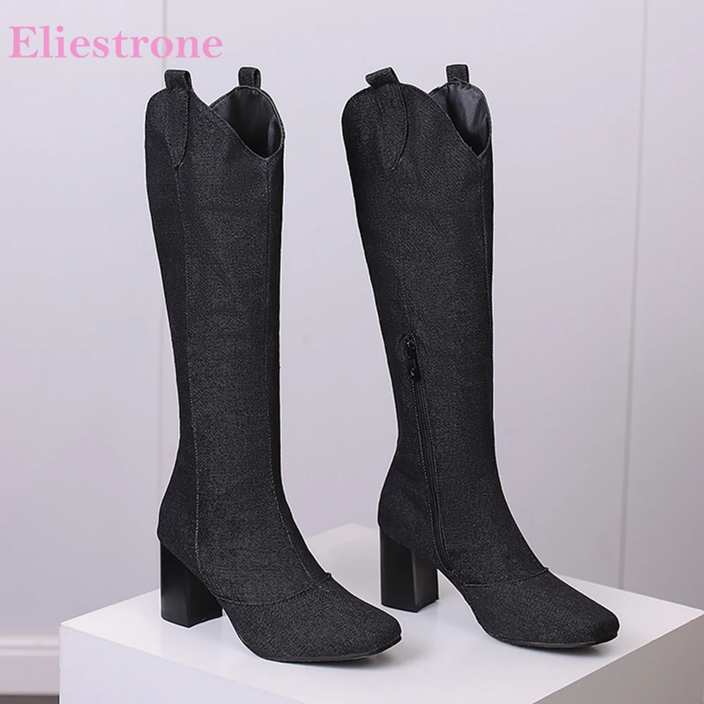 New Winter Black Blue Women Kn - đánh giá và giá Women'S Shoes In Size 12