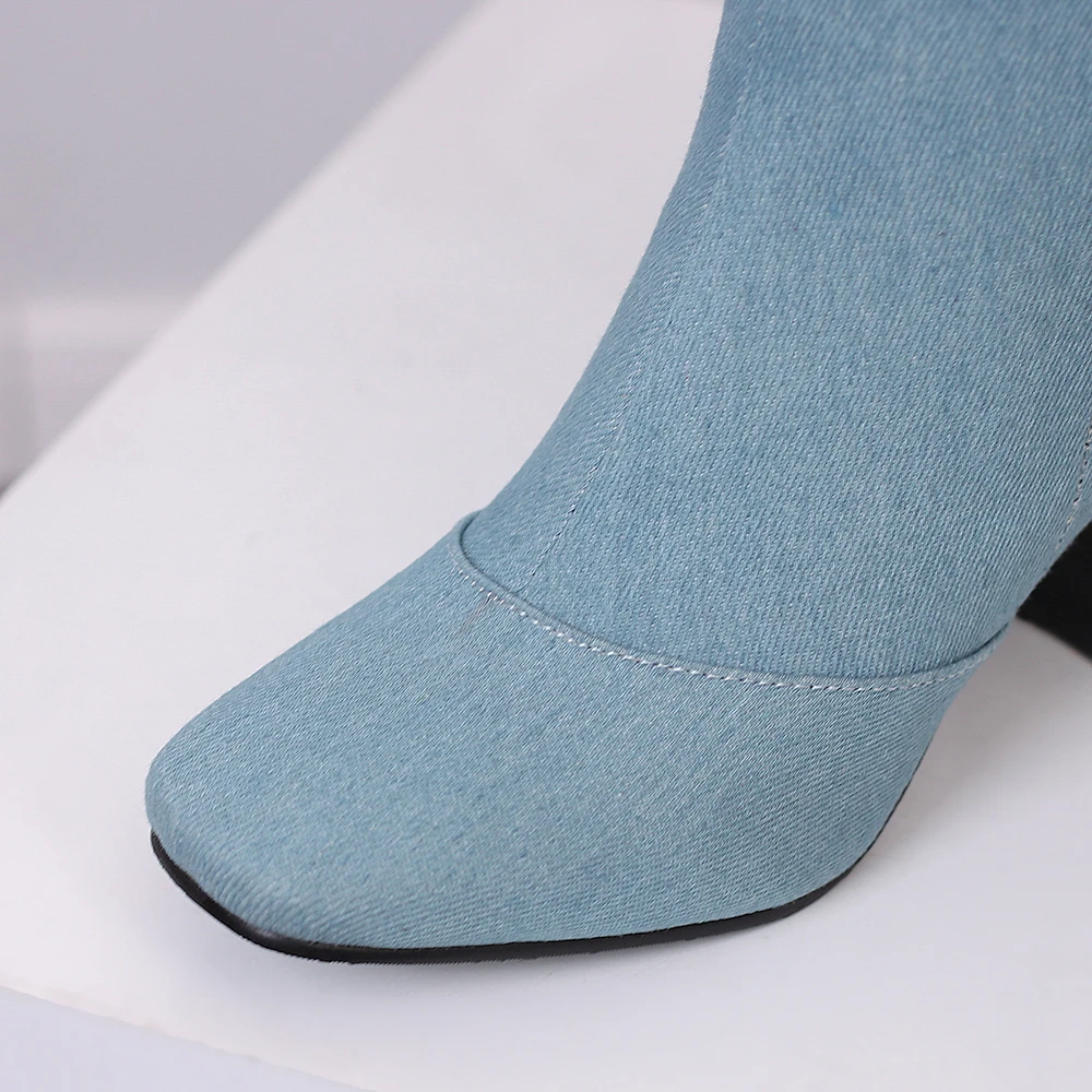 New Winter Black Blue Women Kn - đánh giá và giá Women'S Shoes In Size 12