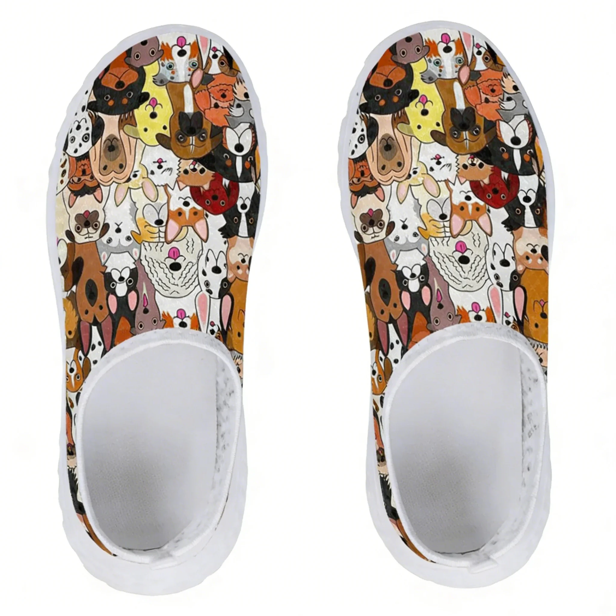 Lovely Cartoon Dog Design Mesh - đánh giá và giá Women'S Shoes For Tennis