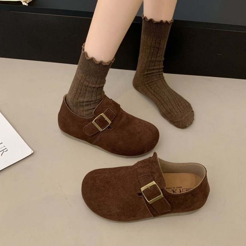 Women Suede Closed Back Birken - đánh giá và giá Pointed Toe Flat