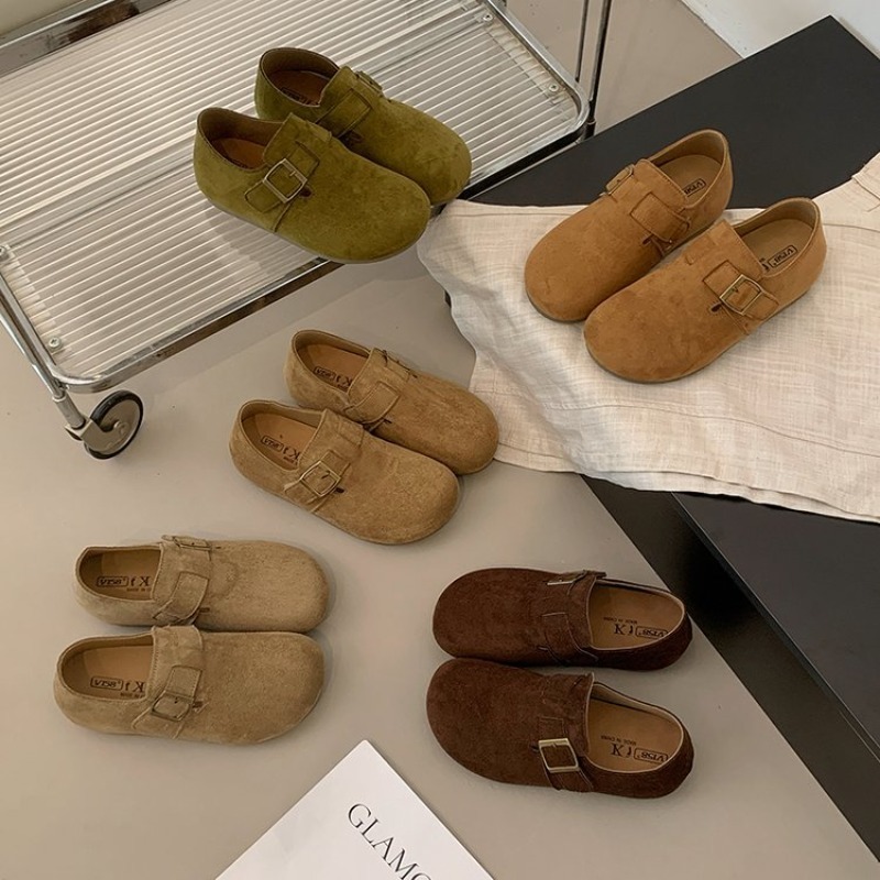 Women Suede Closed Back Birken - đánh giá và giá Pointed Toe Flat